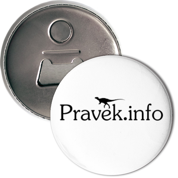 Otvírák s potiskem Otvírák Pravěk.info