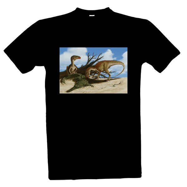 Tričko s potiskem Triko Imperial Moravský teropod